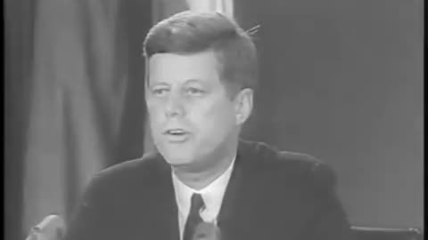#4 JFK: "To halt this offensive buildup, a strict quarantine on all offensive military equipment under shipment to Cuba is being initiated