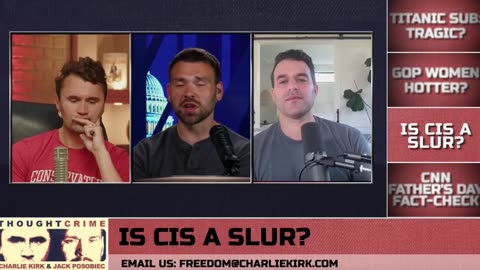 Jack Posobiec breaks down the left freaking out over the "cis" being considered a slur on Twitter