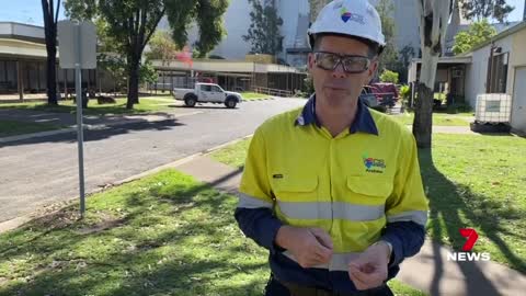 Cooling tower collapses at Callide power station in Central Queensland