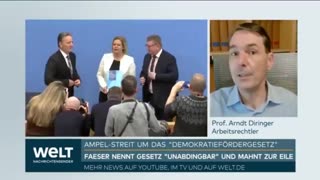 Prof.Arndt Dringer zerlegt Faesers Stasi "Demokratiefördergesetz" (🤡) und den 13 - Punkteplan!