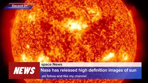 High definition images of the sun realesed ☀️