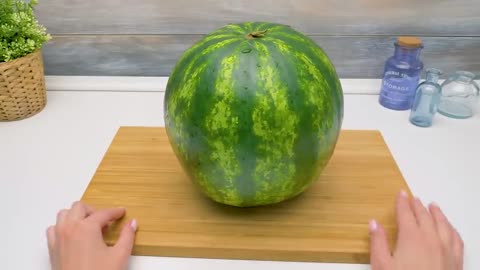 Easy Watermelon Treats And Watermelon Juice Dispenser-2