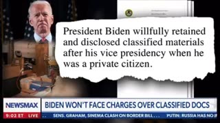 Joe Biden and felony possession and distribution of classified documents