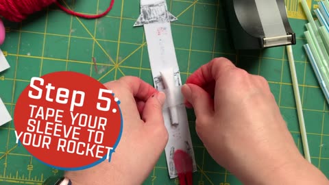 How To Make Your Own Falcon 9 Straw Rocket