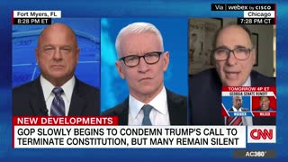 Watch how Republican lawmakers reacted to Trump's post to terminate Constitution