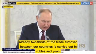 Putin: Russia Supports Use of Chinese Yuan for Transactions Between Asia, Africa, Latin America