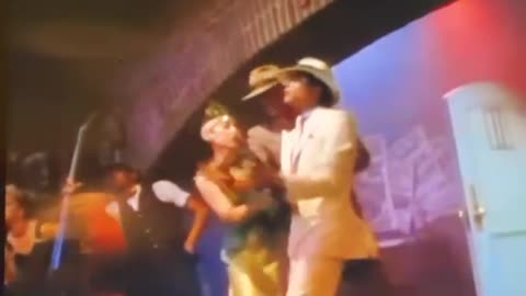 Clip from Michael Jackson`s Smooth Criminal.