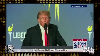Trump Pledges To Stop WW3 At Libertarian Convention