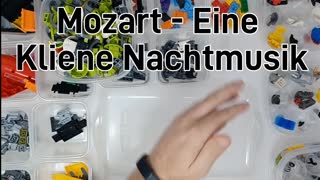 Sorting Lego Vehicle parts to Mozart & Waldtuefel