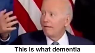 Joe Biden Looks like a Dementia Patient in this video