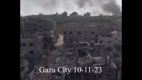 BOMBARDED: Parts of GAZA in Ruins
