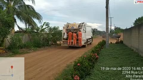 Coleta de lixo Bairro Primavera