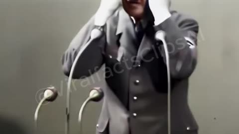 Adolf Hitler: Speech at Krupp Factory in Germany (1935)