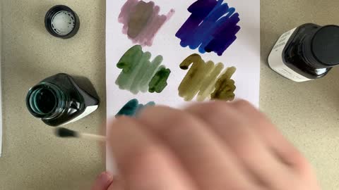 Unboxing + Testing new Birmingham Ink colors