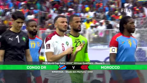 Congo DR v Morocco FIFA World Cup Qatar 2022 Qualifier Match Highlights