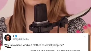 DEBUNKED: workout clothes are not "essentially lingerie"