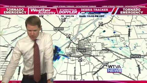 Meteorologist Prays For Mississippi Residents In Path Of Tornado Live On Air