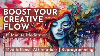 Boost Your Creative Flow | Meditation for Creative Writers, Artists, Musicians | Focus & Inspiration