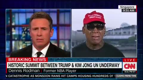 Dennis Rodman praises Trump, rips Obama: 'He brushed me off'