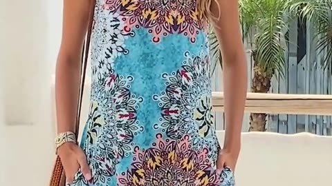 Summer Tshirt Sundress Sleeveless