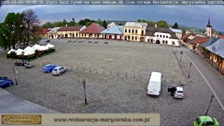 Burza. Chmura szelfowa. Stary Sącz 05.05.2016