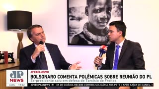 Bolsonaro comenta polêmicas sobre reunião do PL