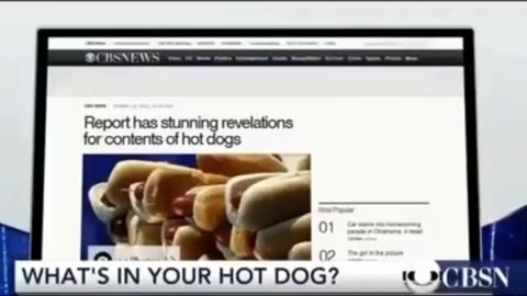 hot dogs are poison - contain COVID vaccinated graphene