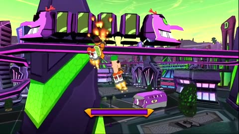 Phineas and Ferb: Across the 2nd Dimension - Factory Flight