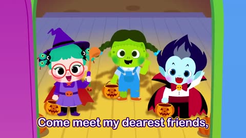 Baby Monster Yes, Papa | Kids Halloween Songs | Finger Family