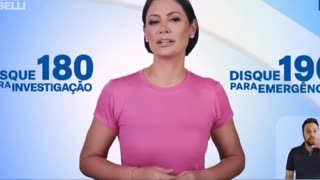 Michelle Bolsonaro manda recado para foliões no Carnaval