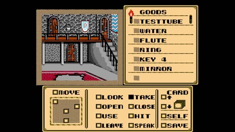 Shadowgate for the Nintendo Entertainment System (NES)