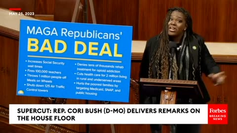 Cori Bush Delivers Passionate Remarks On House Floor - 2023 Rewind