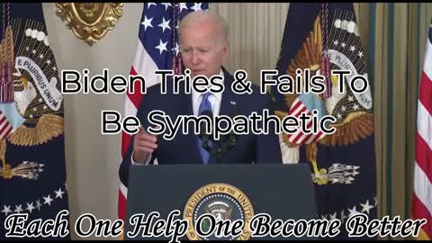 Biden Tries & Fails To Be Sympathetic