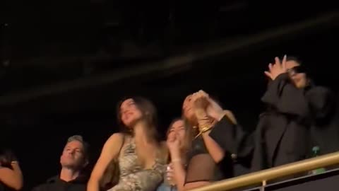 Kendall and Kylie Jenner Jam With Hailey Bieber at Harry Styles Concert
