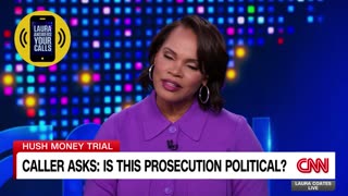 Viewer asks about Trump followers' assertion that trial is political. CNN anchor responds
