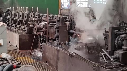 Medium frequency induction furnaces are used for heating metals before forging and extrusion.