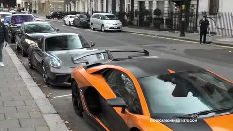 SUPERCARS in LONDON February 2022 AMAZING!!