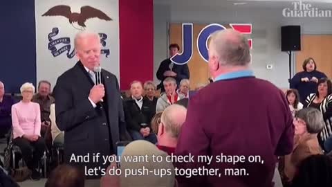 Joe Biden*Challenges Man For a Boxing Match