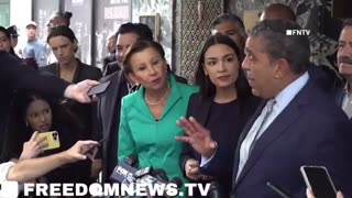 AOC gets an appropriate welcome from pissed off New Yorkers who don't want their city turned into...