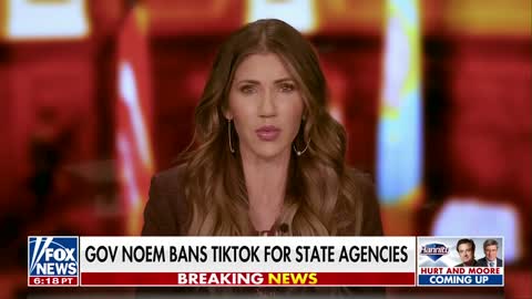 Kristi Noem bans TikTok for South Dakota state agencies