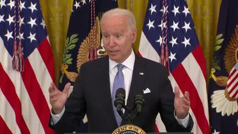 NOW - Biden: "It's still a question if the federal government can mandate the whole country,
