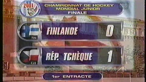 La Finale du Championnat du monde de Hockey Junior 2001