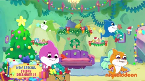 It's Fishmas Music Video - Baby Shark's Big Show - Christmas Song - Pinkfong Songs for Children