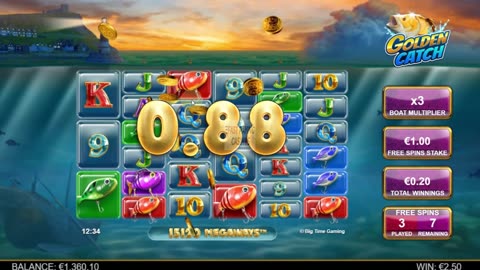 Golden Catch Slot Big Win