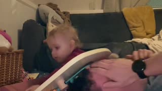 Dad Learns To Not Play With Dolly