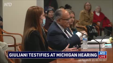 Wayne County Michigan Canvasser testifies in front of Michigan House Oversight Committee (Dec. 2)
