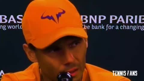 Nadal describing his breathing problems.