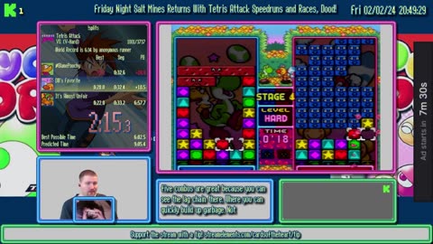 Friday Night Salt Mines Returns With Tetris Attack Speedruns and Races, Dood!