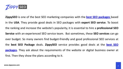 Best Deals On SEO Services and SEO Packages