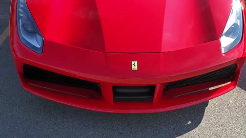 Insane RED Ferrari 488 *EXCLUSIVE*